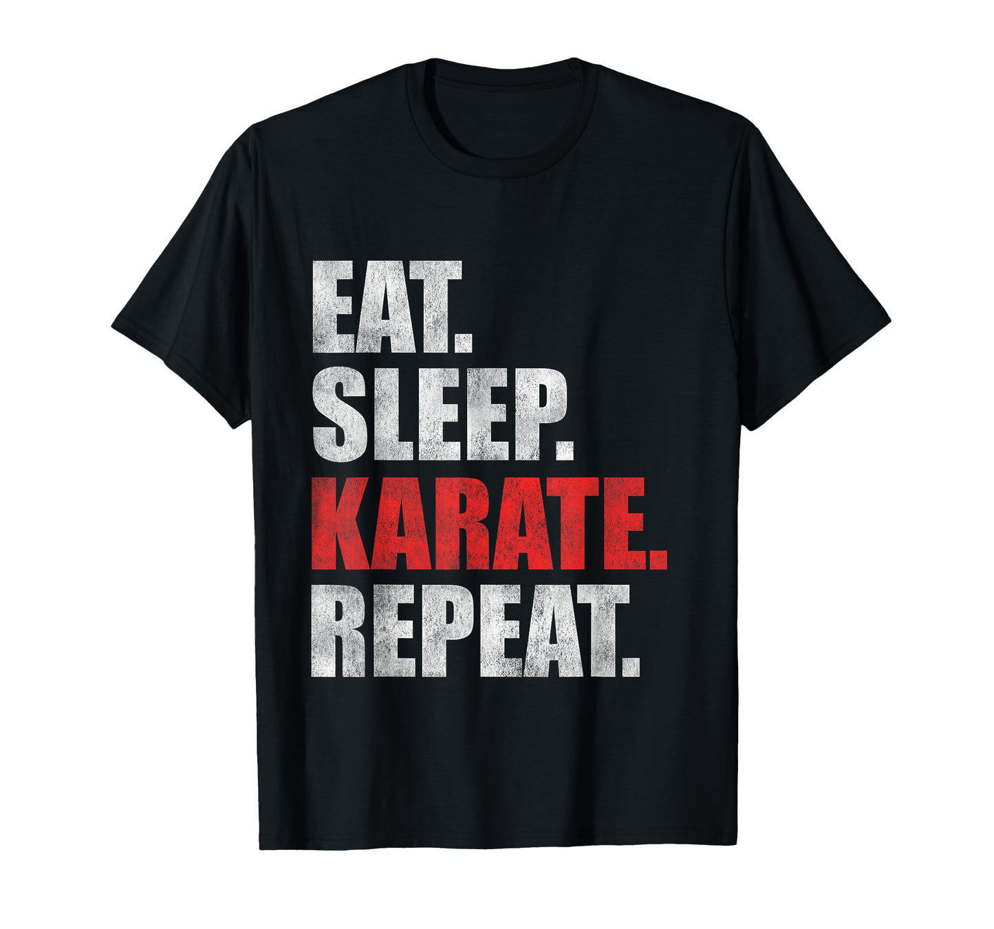 Eat Sleep Karate Repeat T-Shirt