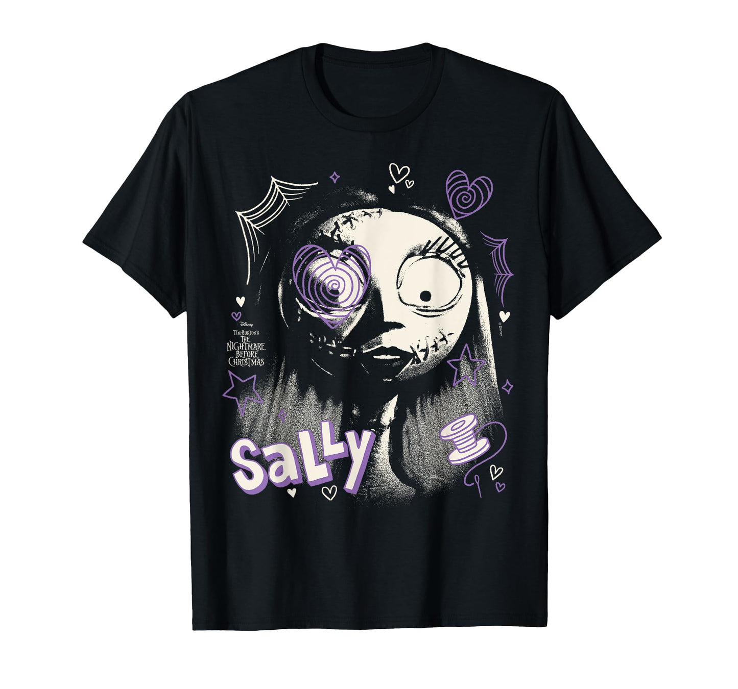 Nightmare Before Christmas - Sally Face Oversized T-Shirt