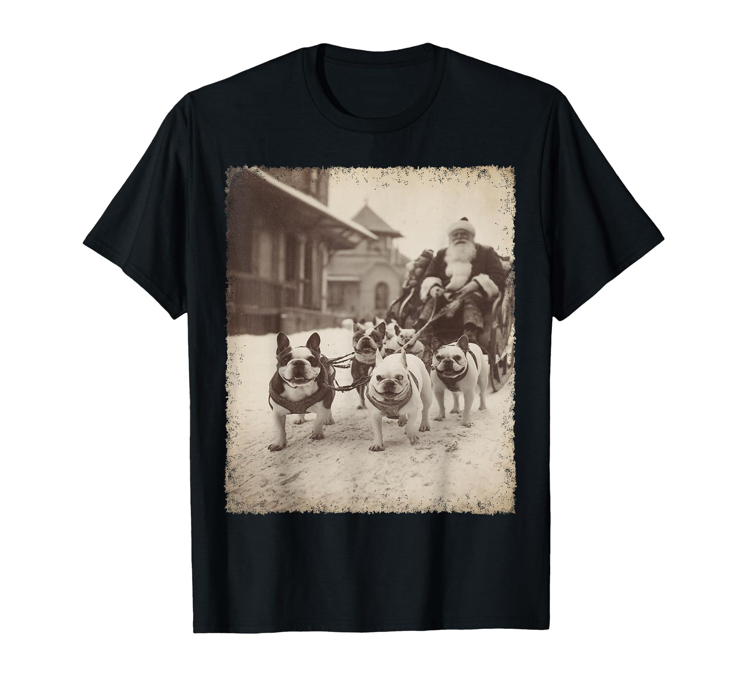 French Bulldog Christmas T-Shirt