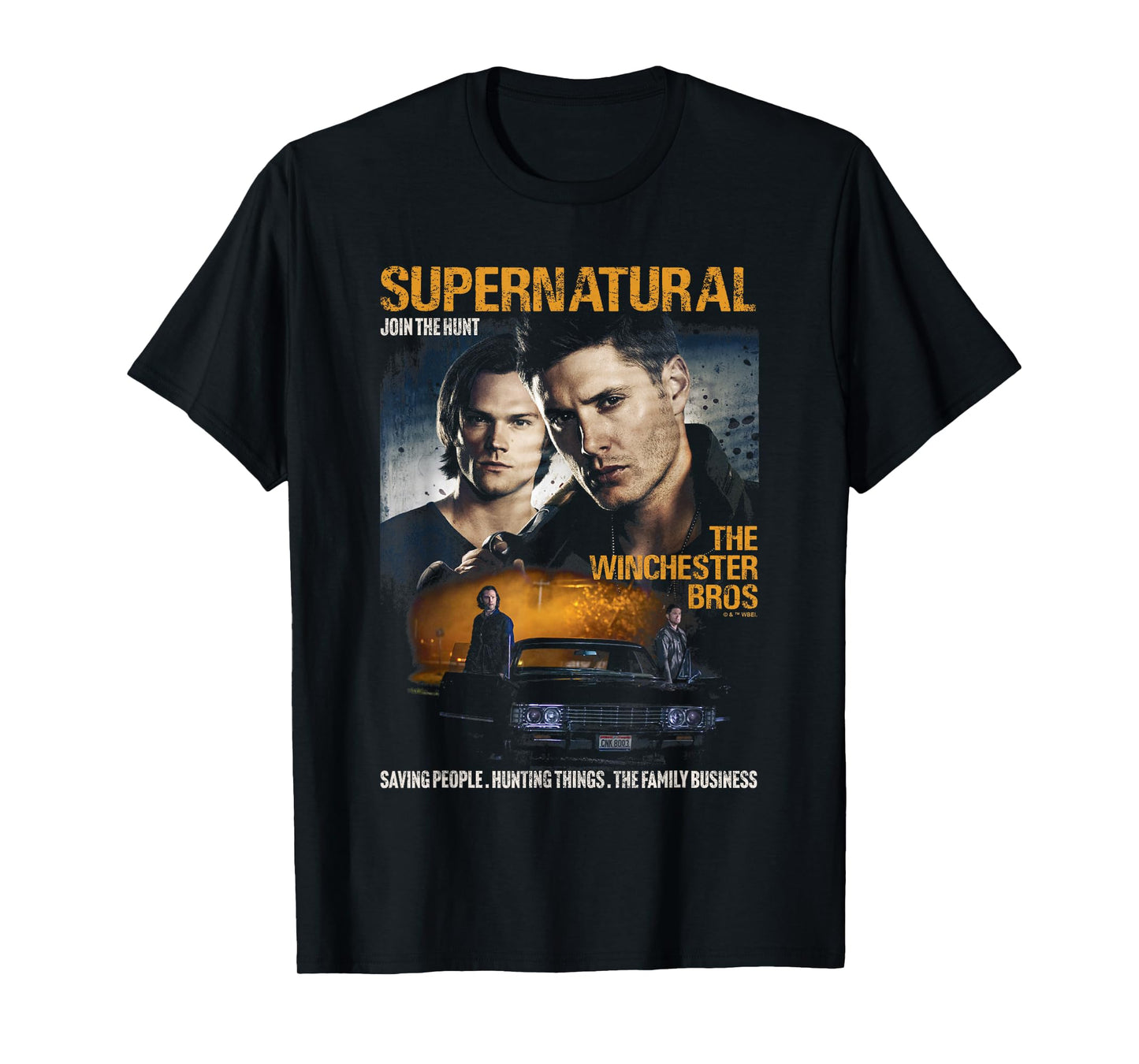 Supernatural Sam and Dean Poster T-Shirt