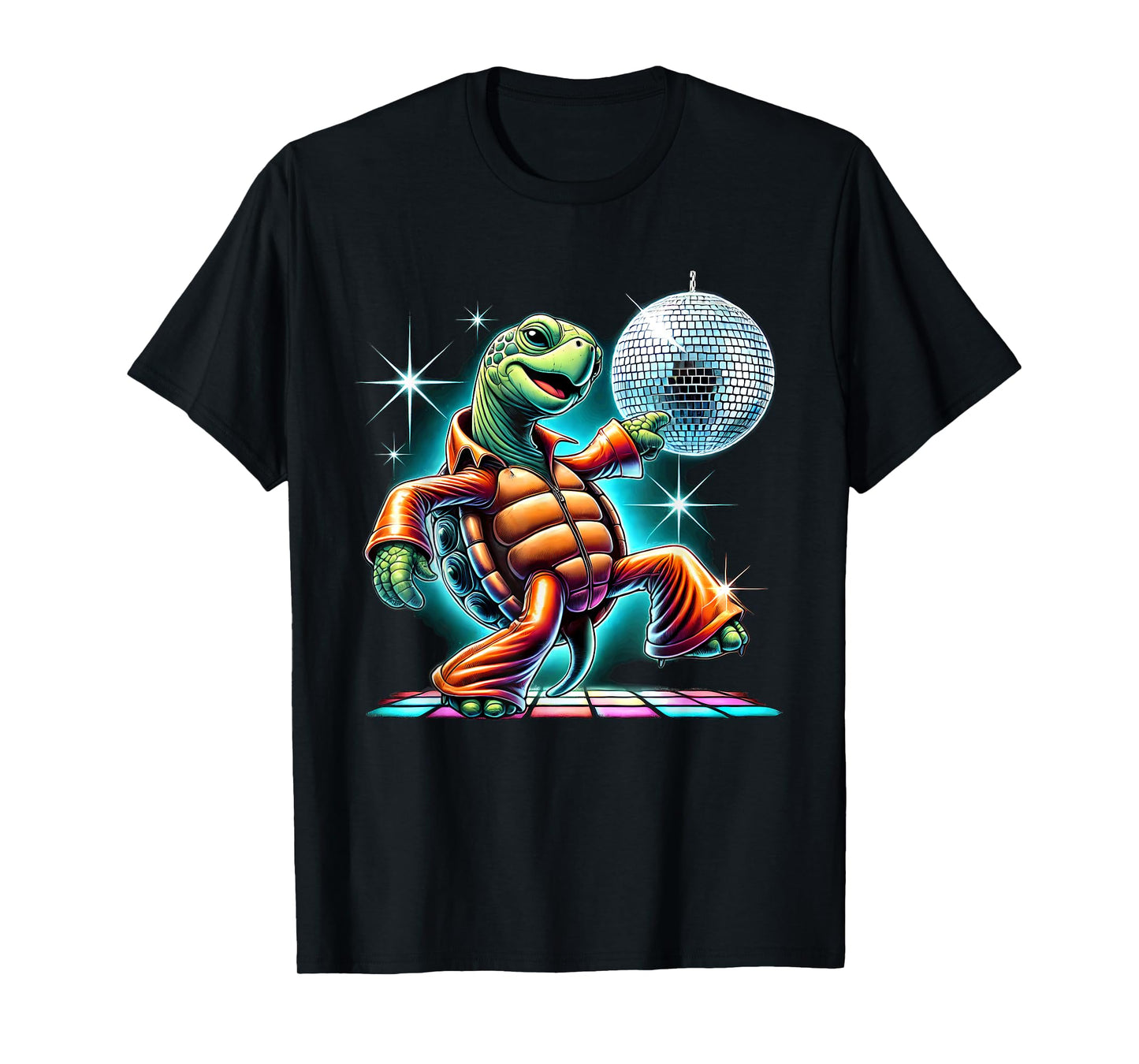 Aesthetic Turtle Disco T-Shirt