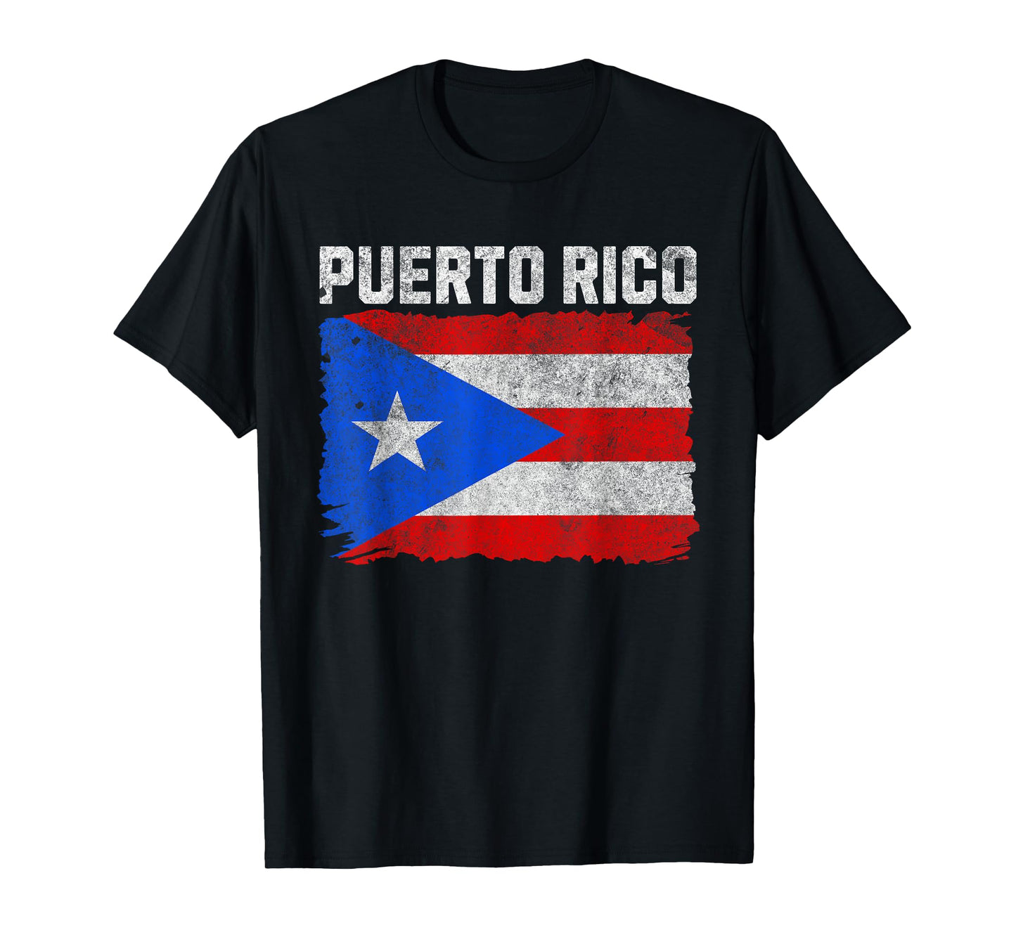 Vintage Boricua Puerto Rican Puerto Rico PR Flag Pride Roots T-Shirt