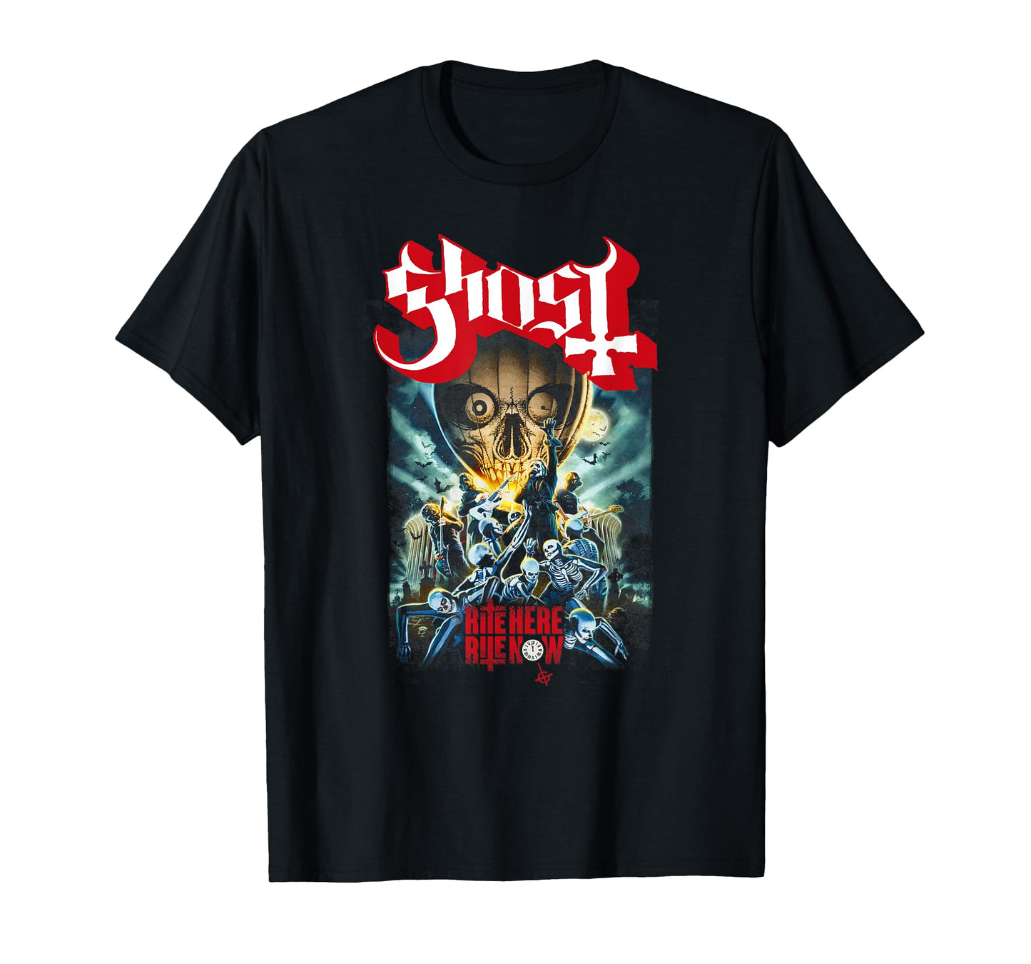 Ghost – Rite Here, Rite Now Poster T-Shirt