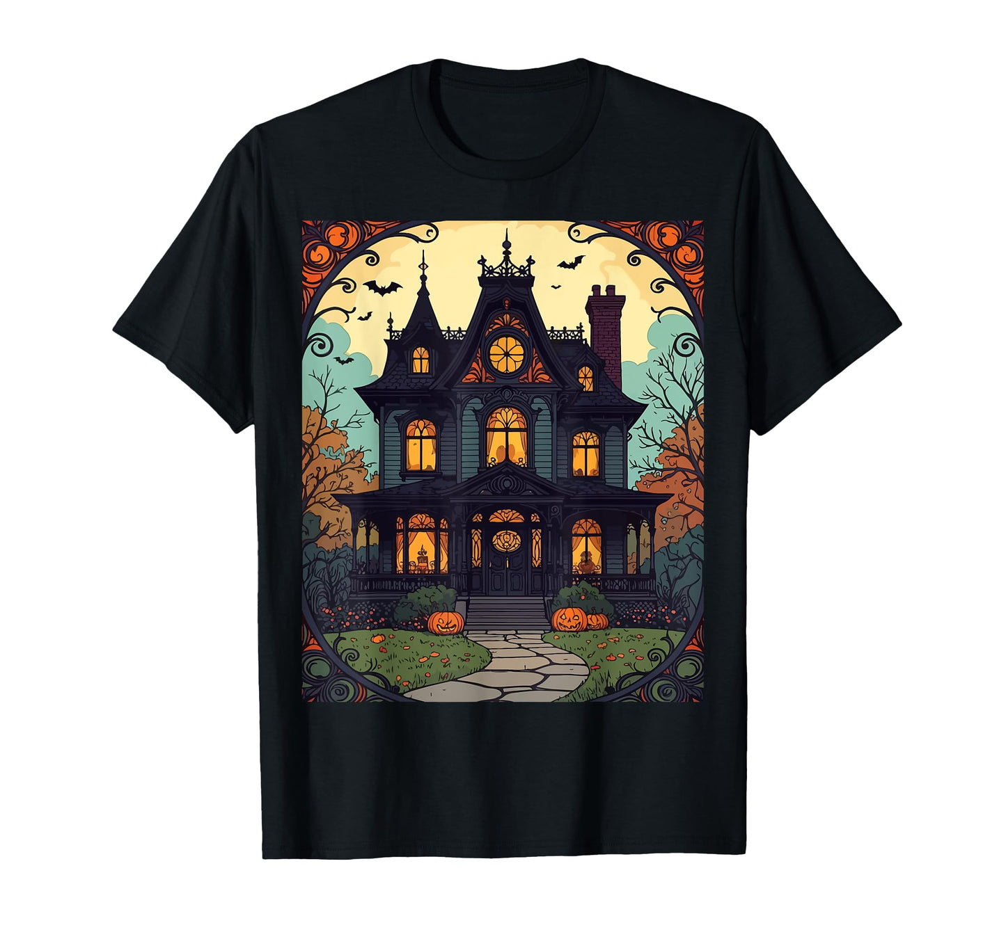 Haunted House Wolf Lane T-Shirt
