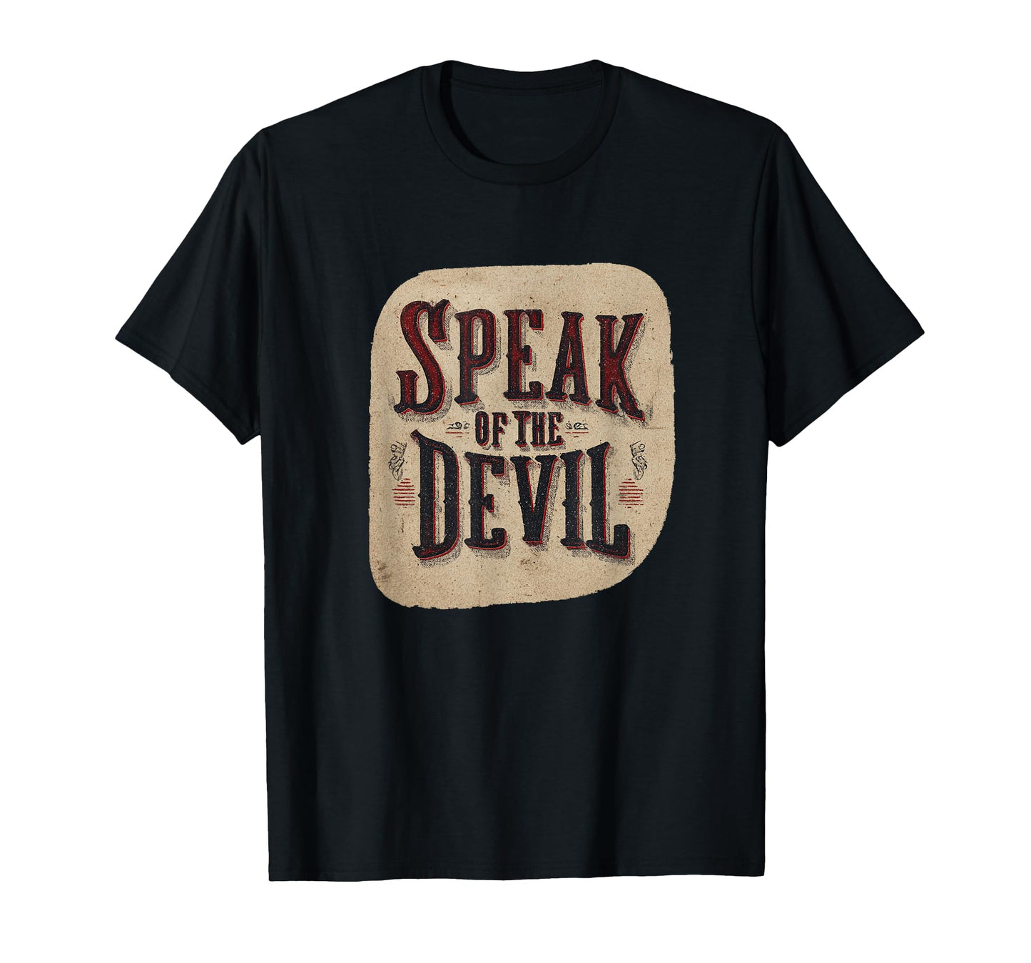 Cool Speak of The Devil Emblem T-Shirt