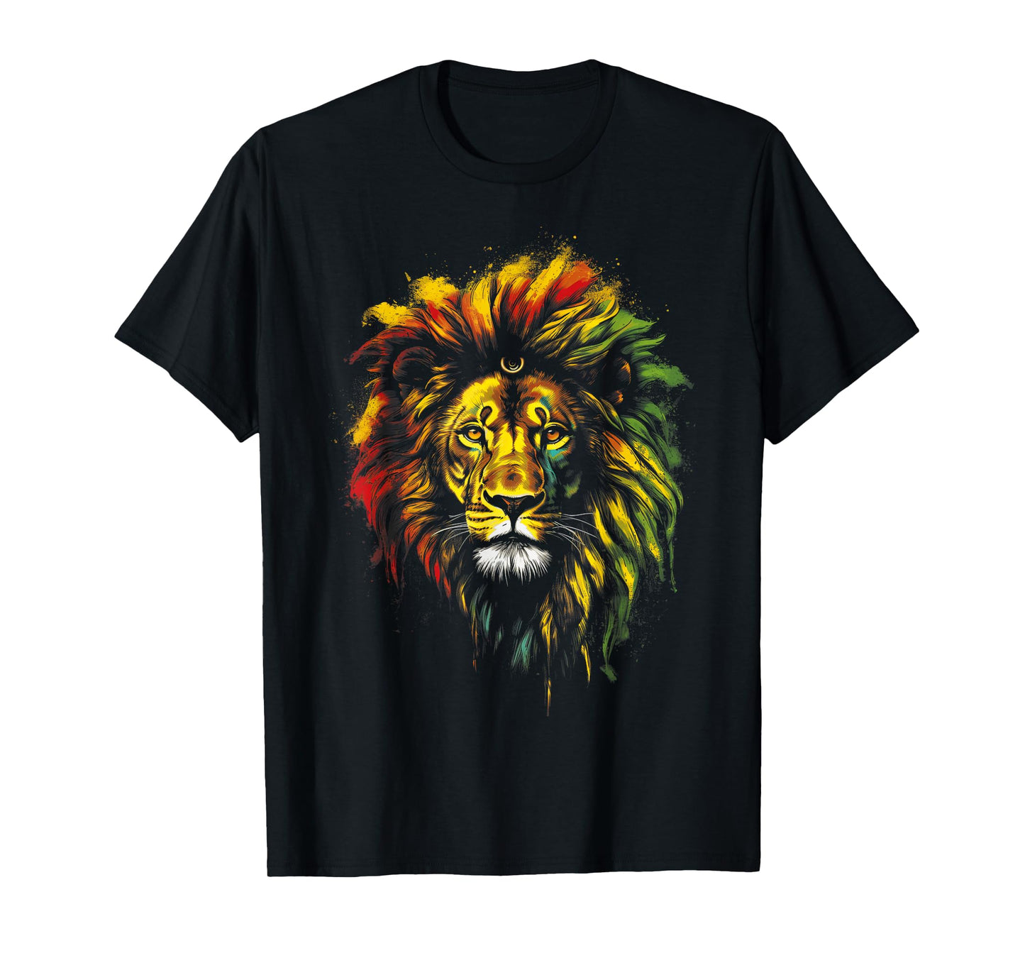 Jamaica Lion Dread locks T-Shirt