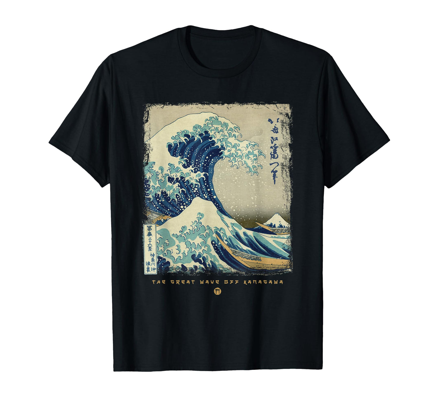 Great Wave Off Kanagawa Japanese Painting Art T-Shirt
