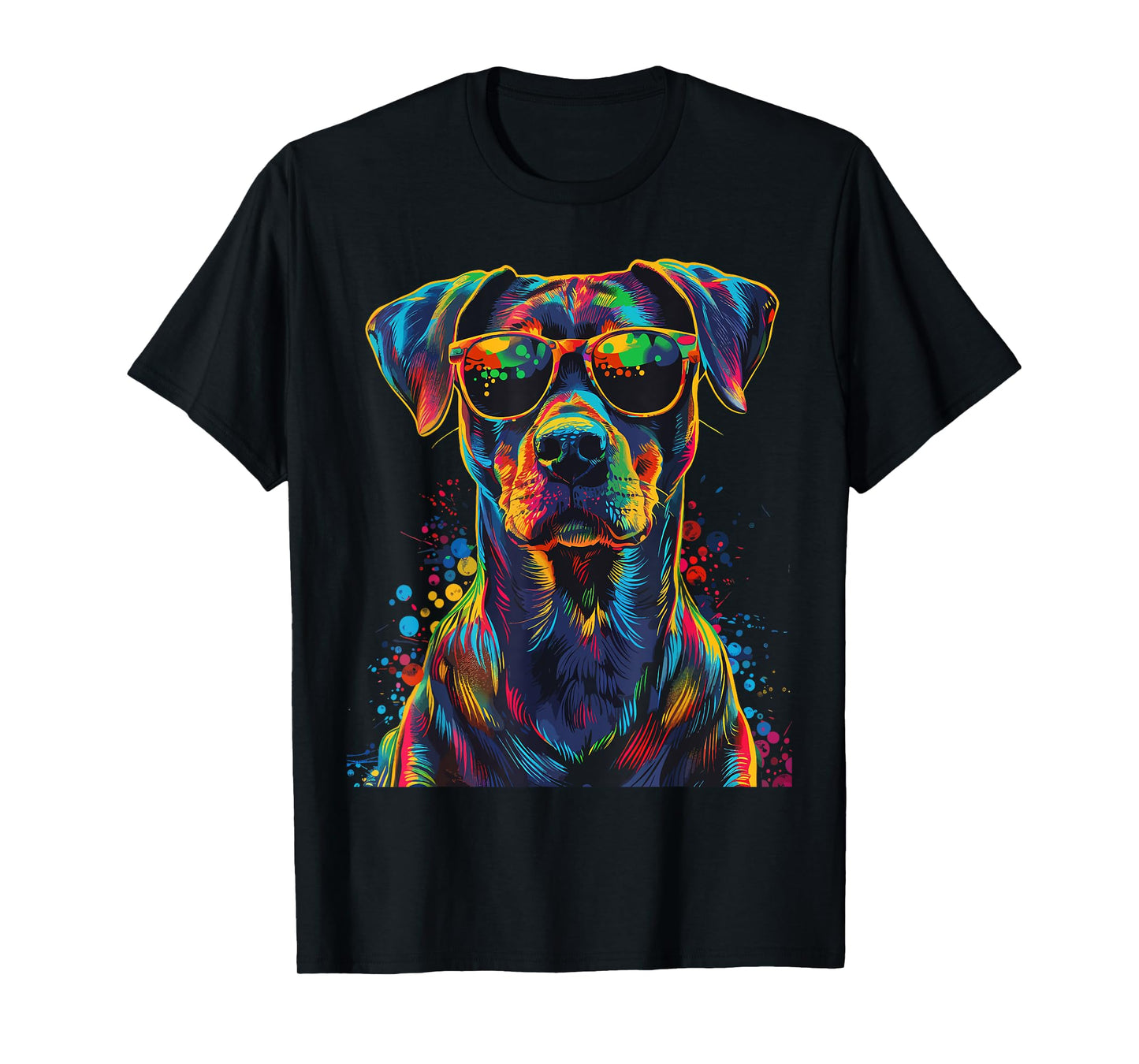 Catahoula Lovers Design Pop Art Funny Catahoula Leopard Dog T-Shirt