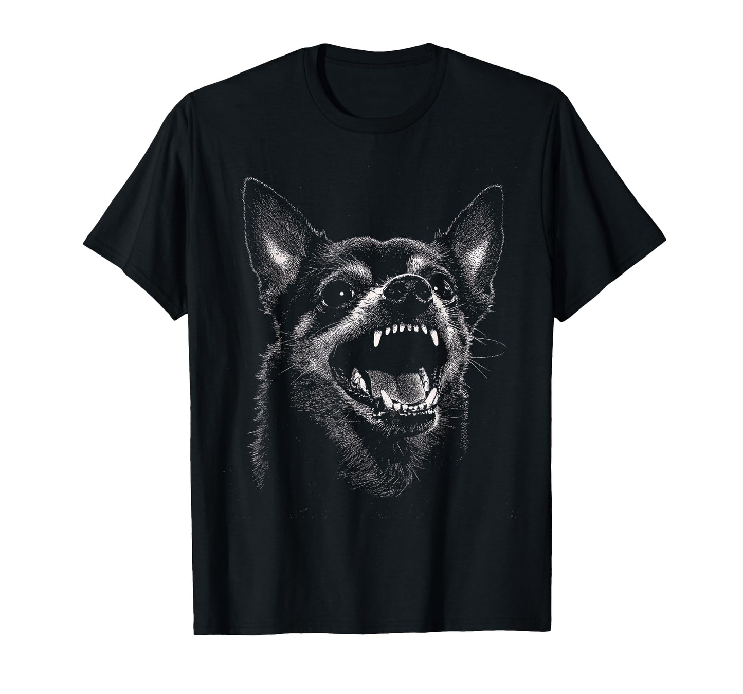 Dog Barking Chihuahua T-Shirt