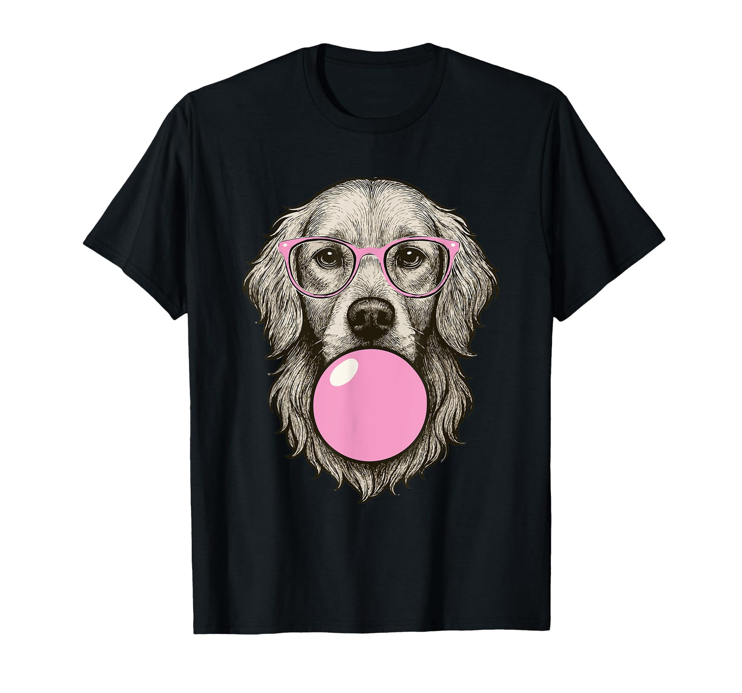 Cute Golden Retriever Shirt for Women Funny Dog Lovers T-Shirt