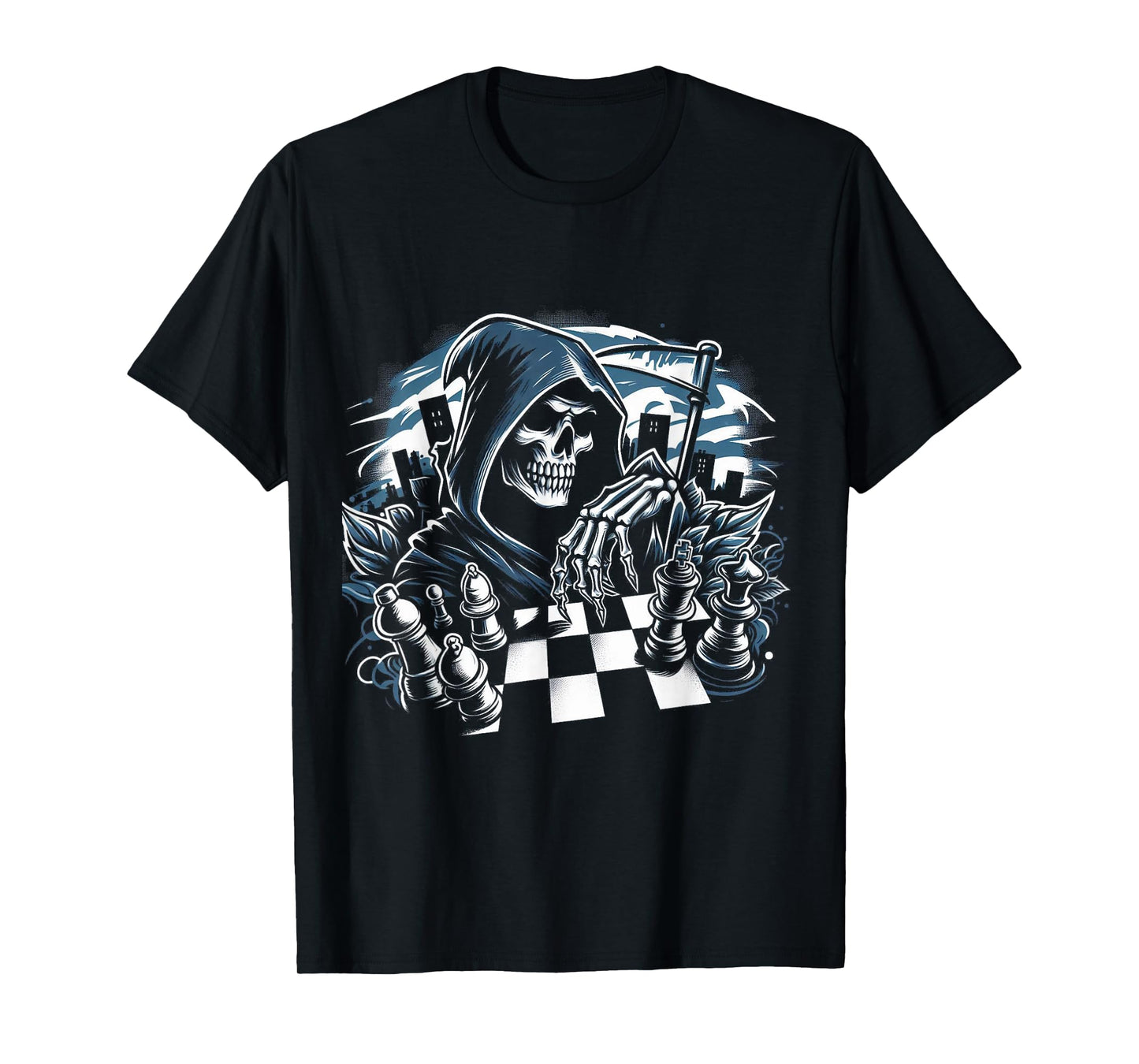 Chess Grim Reaper T-Shirt
