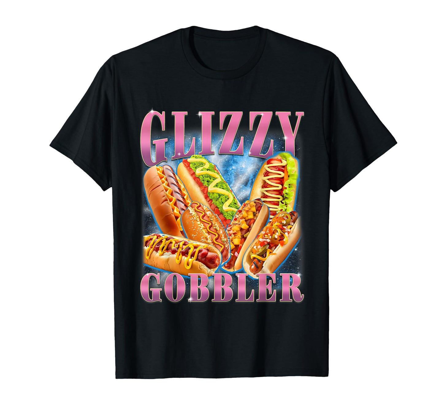 Funny Glizzy Gobbler Meme Hilarious Hot Dog Glizzy Lovers T-Shirt