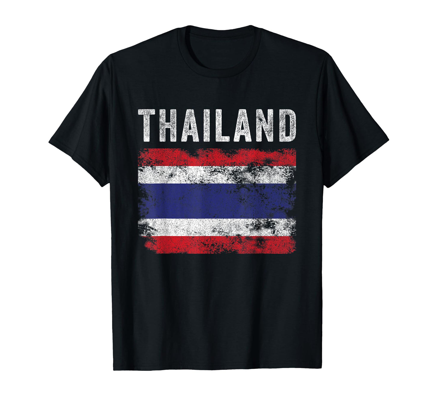 Thailand Flag Distressed - Men Women Kids - Thai Flag T-Shirt