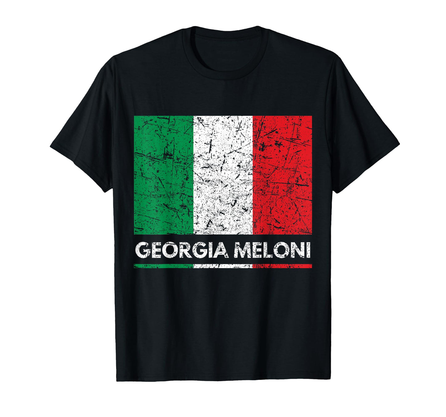 Georgia Meloni Italian Hero Italy Flag T-Shirt