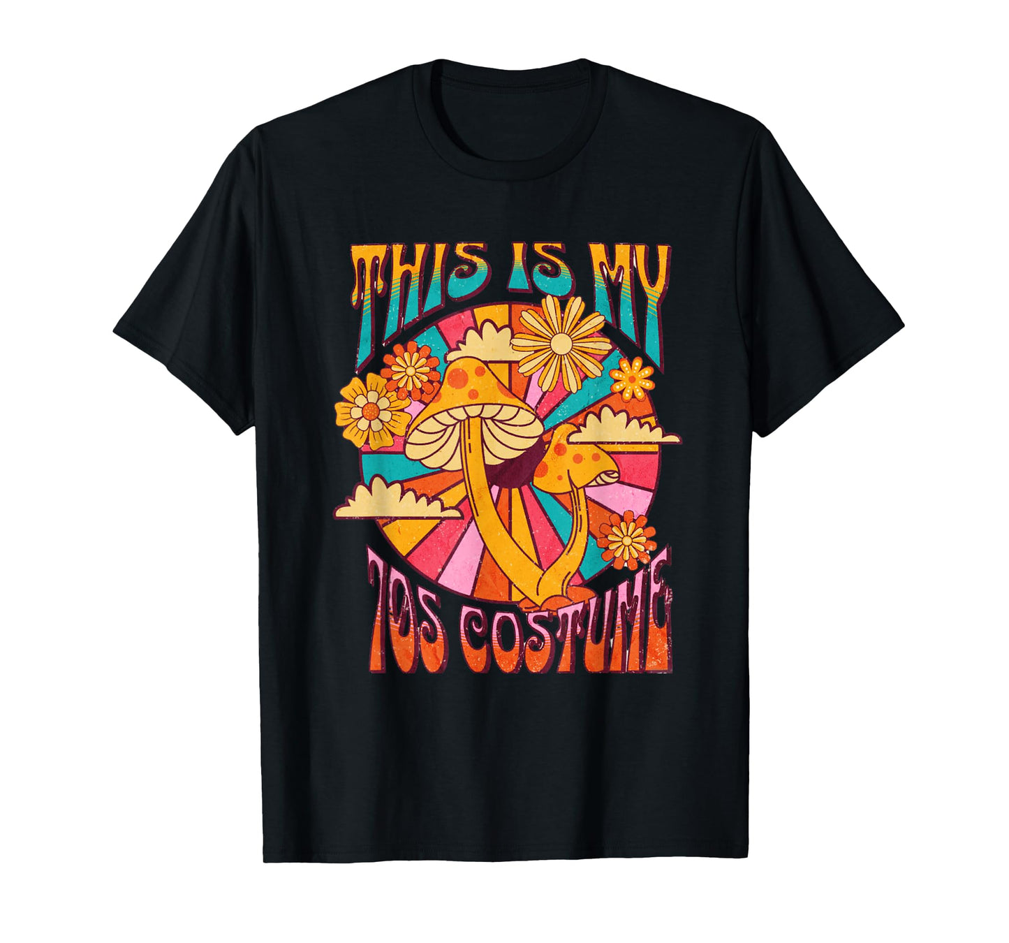 This Is My 70s Costume 70 Styles Men 70's Disco 1970s Outfit T-Shirt