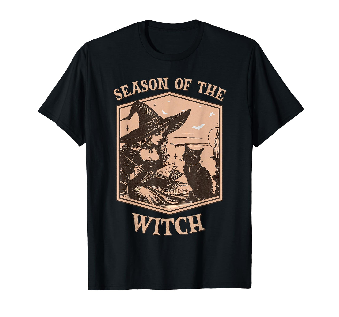 Vintage Book Club Salem 1692 Season Of Witch Halloween T-Shirt