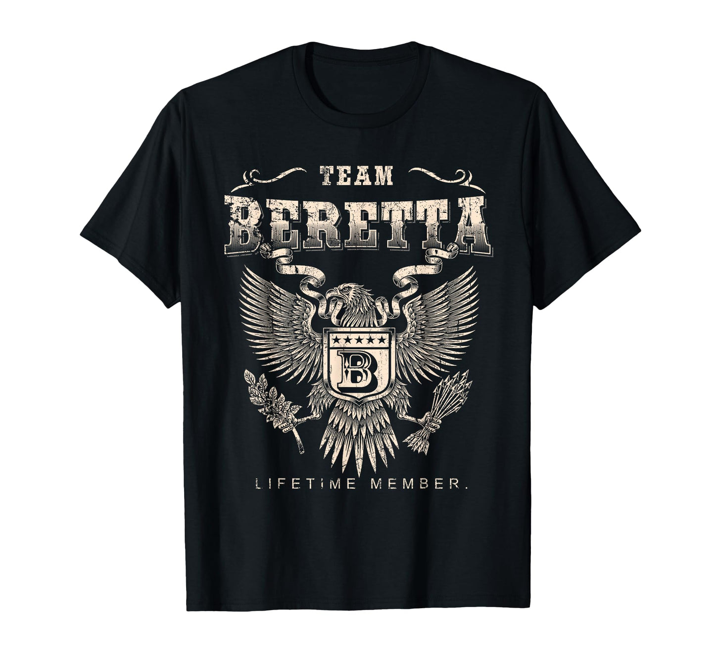 Team Beretta Lifetime Member - Beretta Name T-Shirt