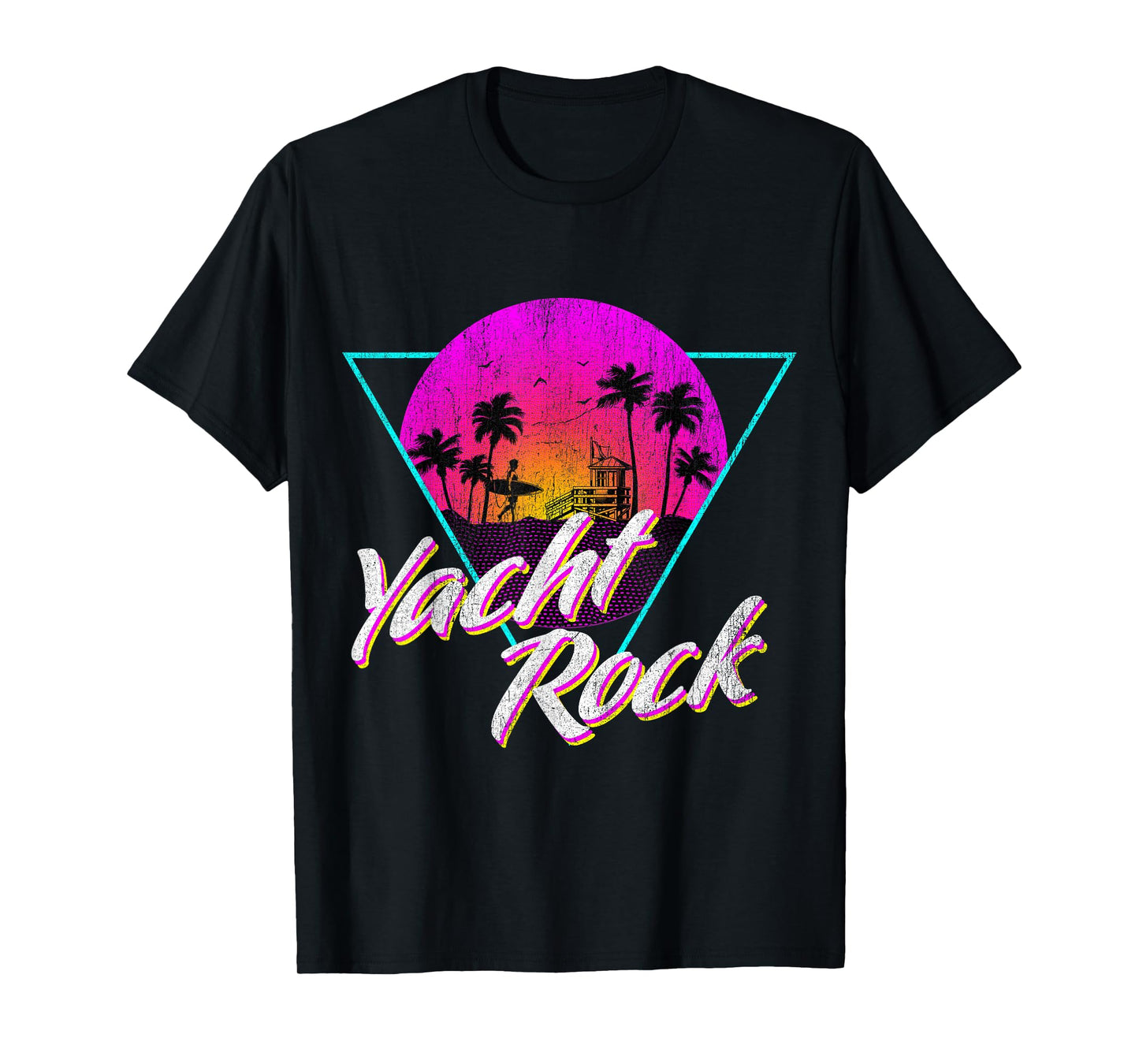 Yacht Rock Party Boat Drinking Beach T-Shirt for Men Women Girls Kids
