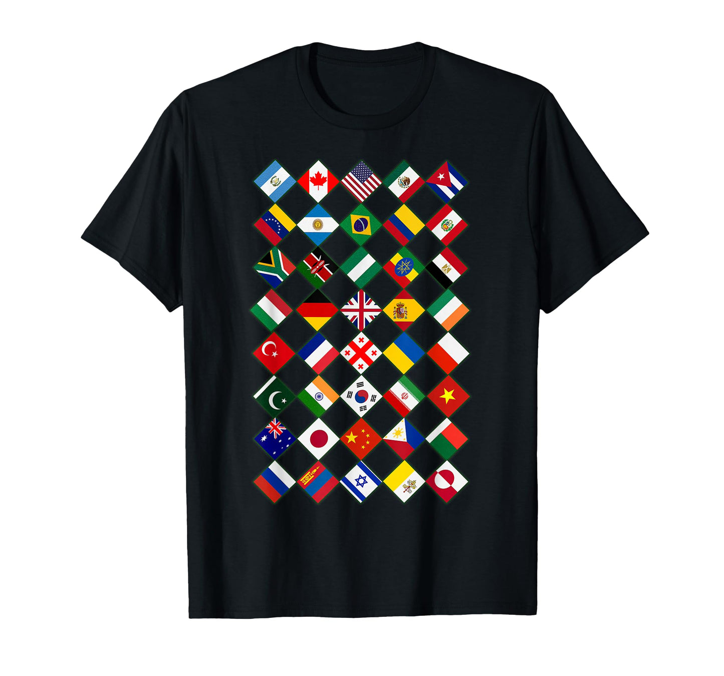 Flags of the Countries of the World, International T-Shirt