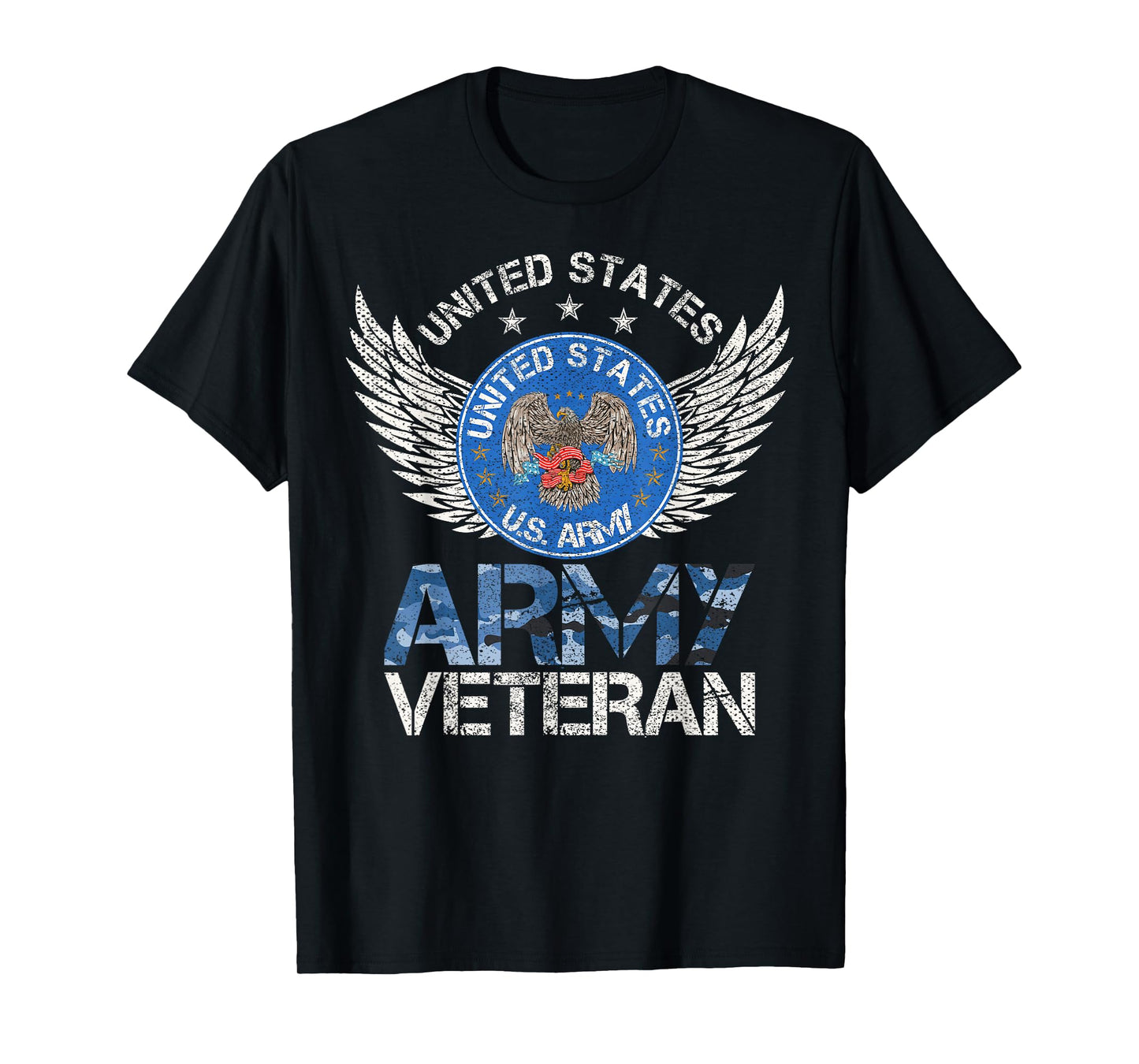 Vintage United States Army Veteran Gift U.S Military Veteran T-Shirt