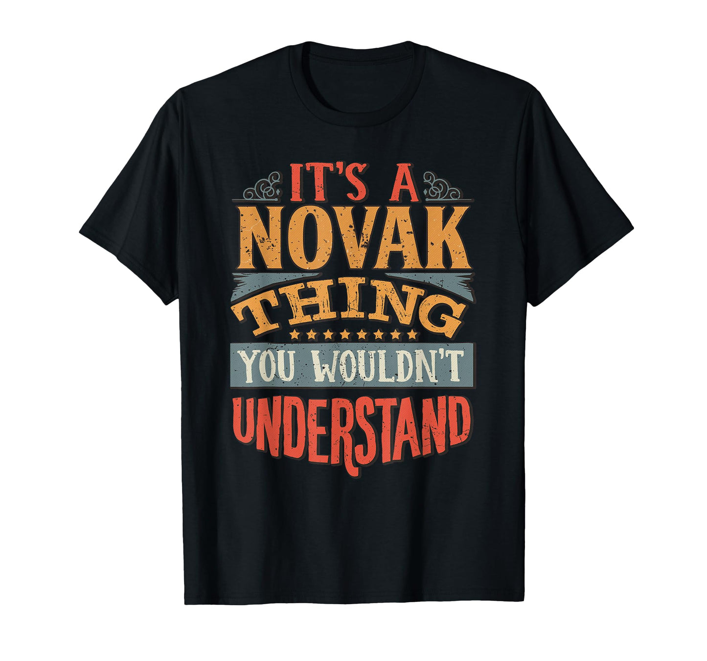 Novak Name T-Shirt