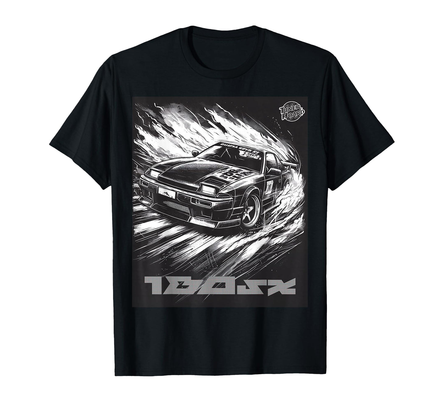 JDM 180sx Cool Drift Car 240sx Manga S13 Silvia Coupe Type X T-Shirt