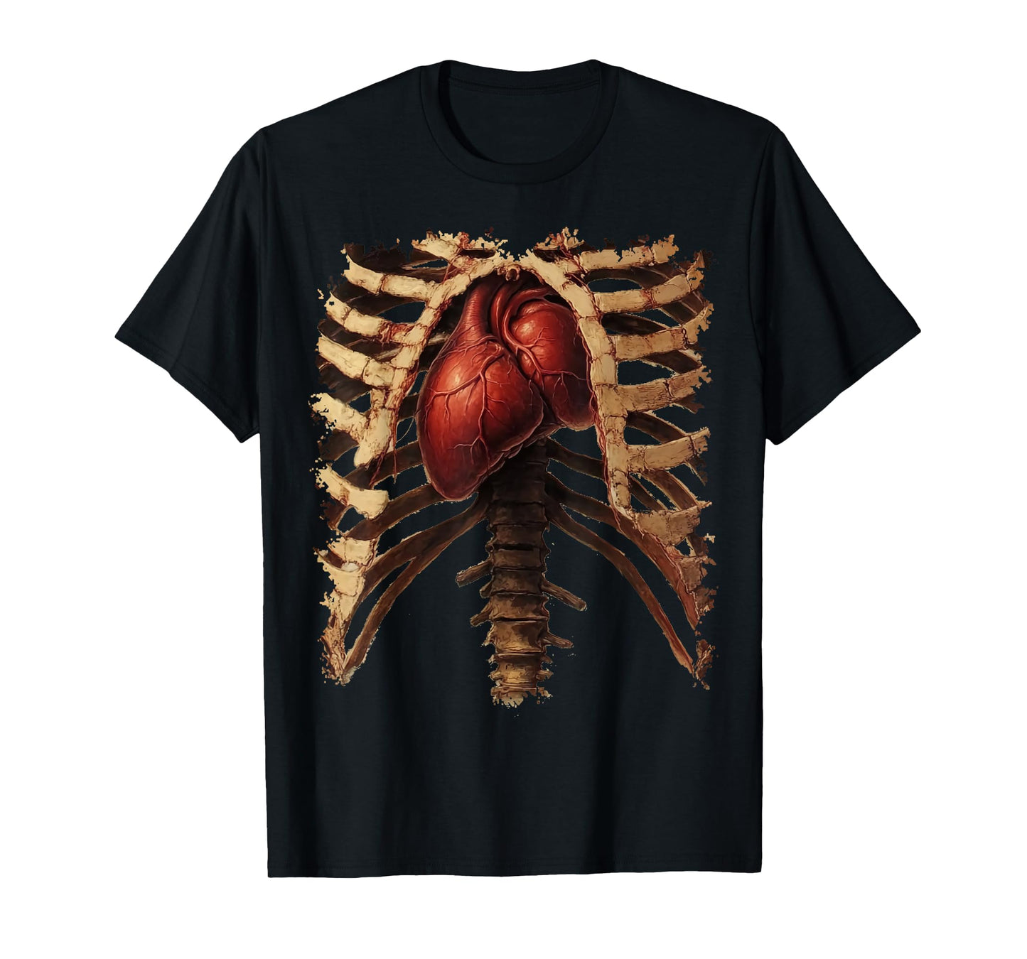 Ribcage with a Heart T-Shirt