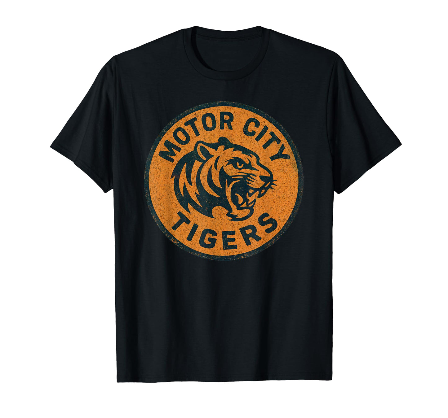 Graphic Retro Tigers Name Distressed Gifts for Men Women Kid T-Shirt
