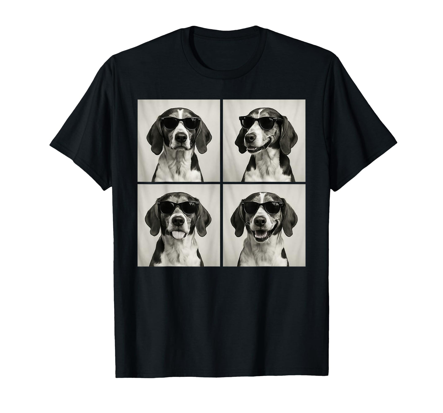 Funny Coonhound Dog Lover Cute Coonhound Photo Booth T-Shirt