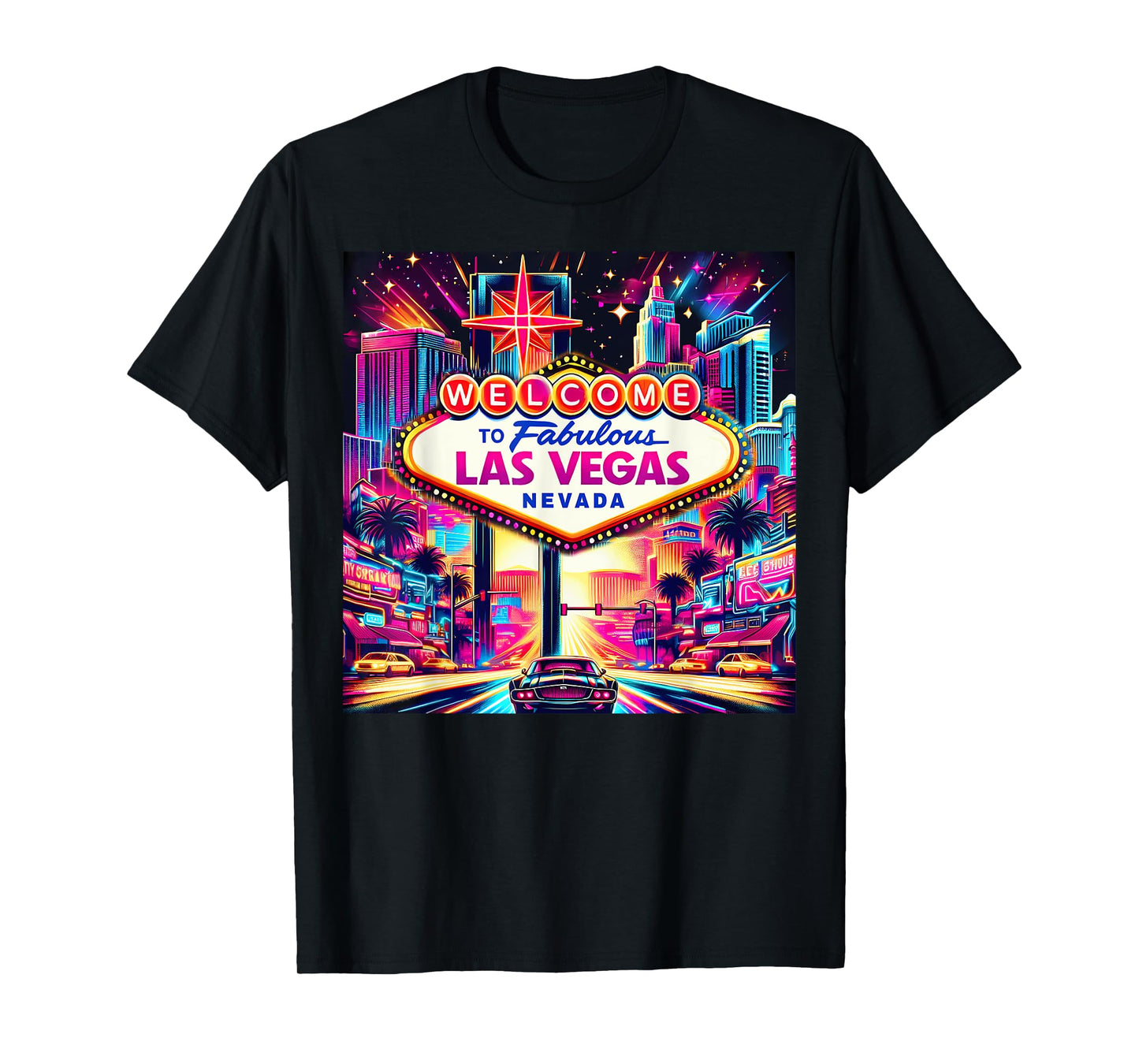 Welcome To Fabulous Las Vegas Nevada Las Vegas Souvenir Gift T-Shirt