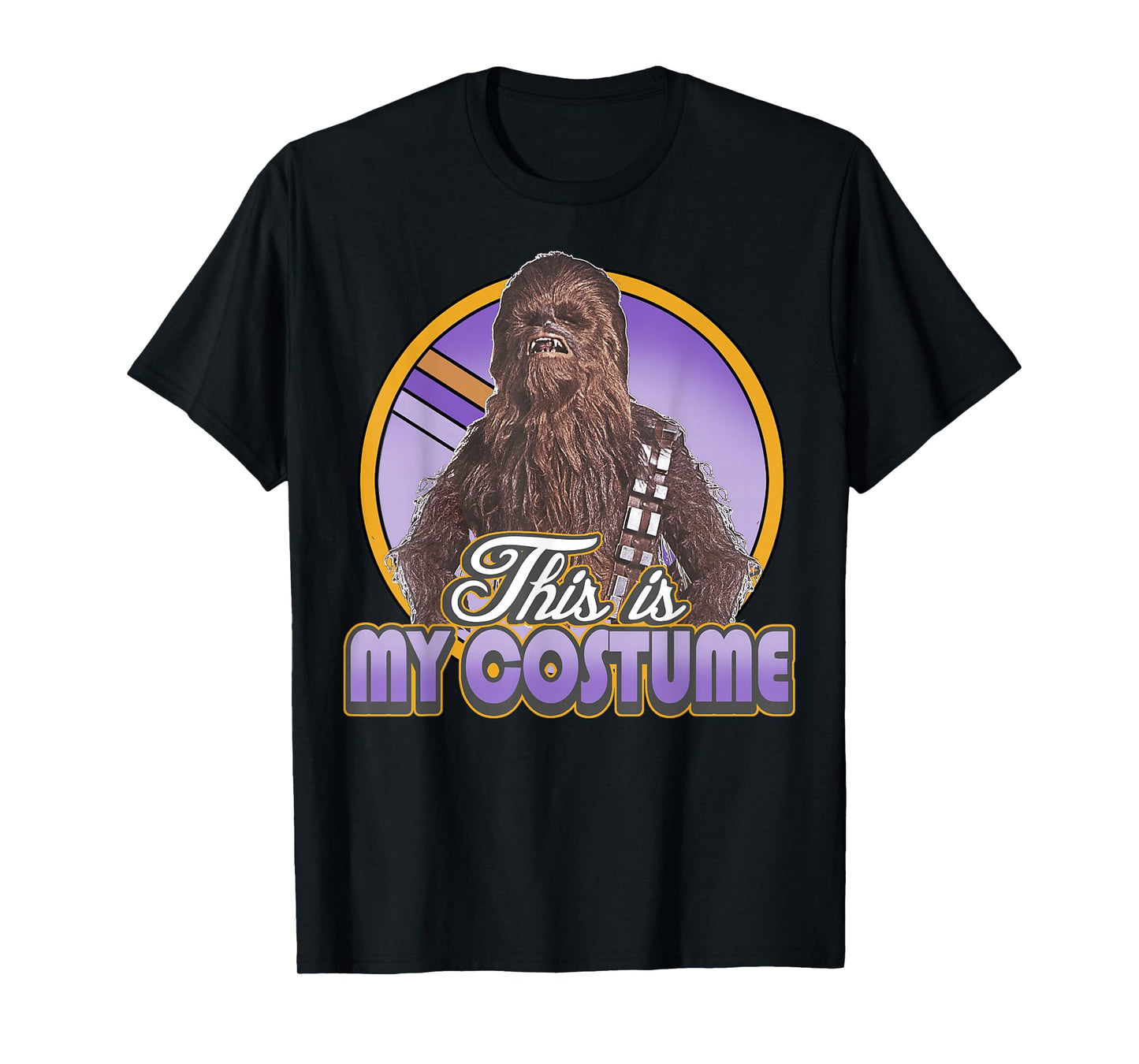 Star Wars Chewbacca This Is My Costume Quote Halloween T-Shirt