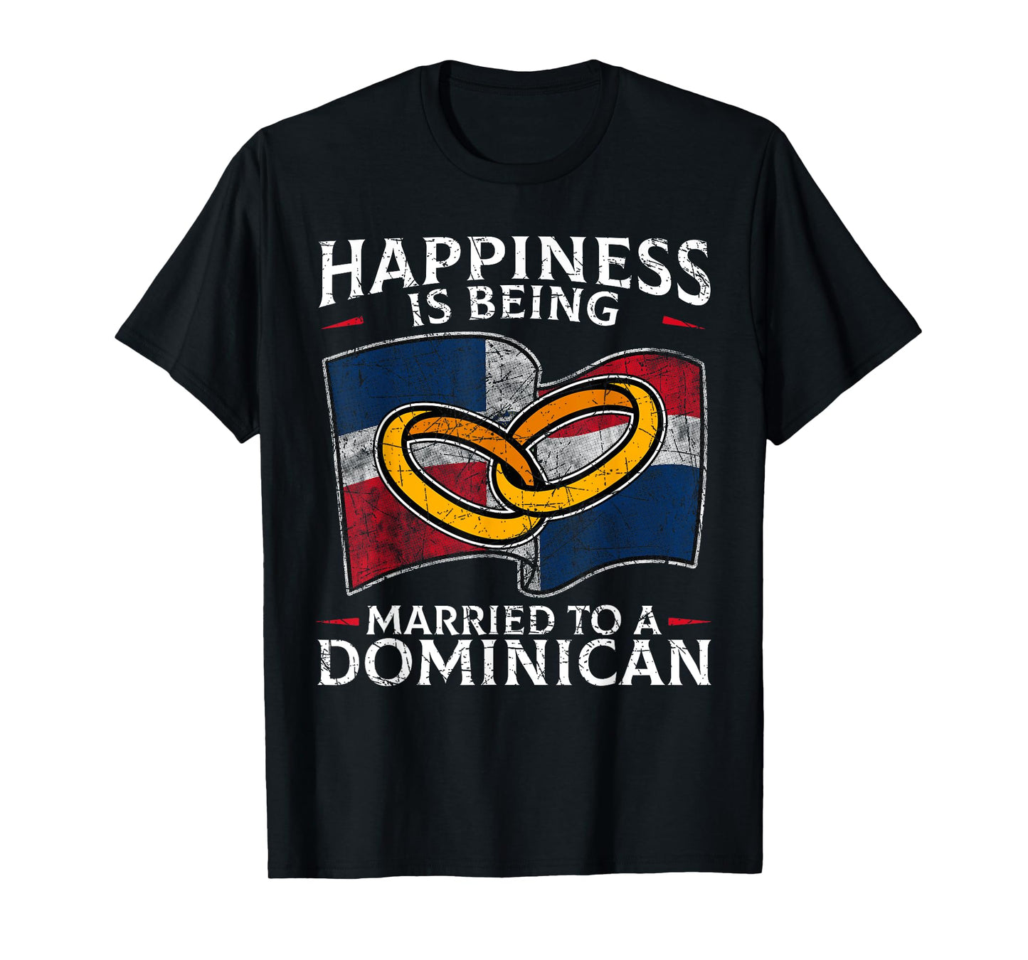 Dominican Republic Marriage Dominican Heritage Married T-Shirt