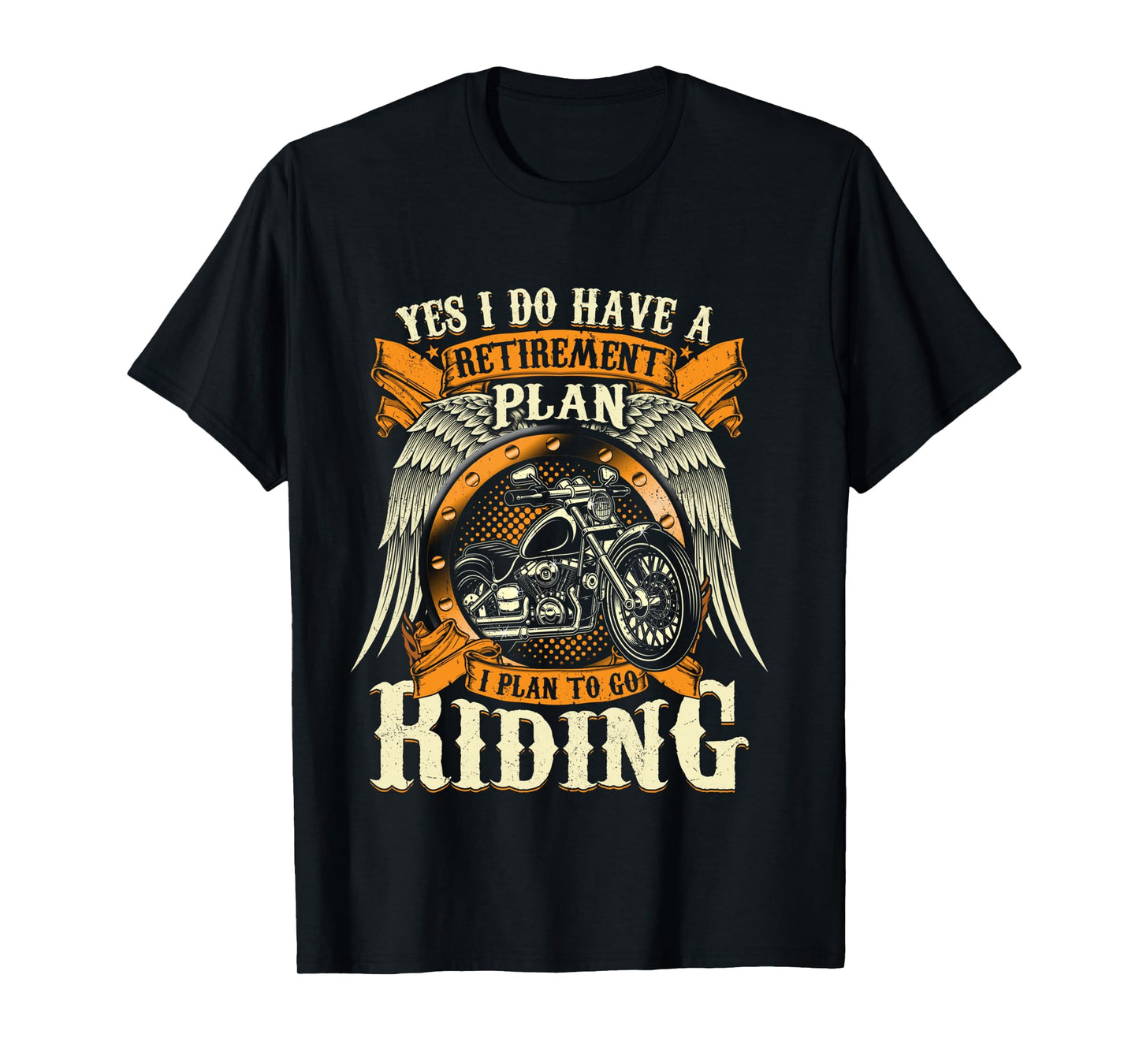Motorcycle Retirement Plan To Ride It Rider Biker Retired Long Sleeve T-Shirt